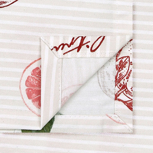 "Грейпфрут К" Скатерть 150х145см, длина стола до 110см, на 4 персоны, хлопок "Премиум" 186г/м2, "Домашняя мода" (Россия)