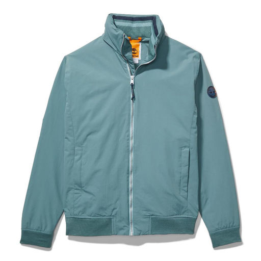 Куртка Timberland Jacket Mount Lafayette Bomber зеленая  фото 4