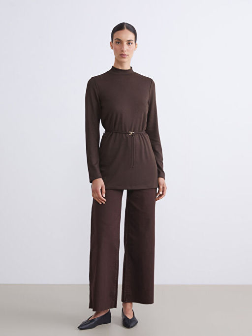 Wideleg Kad?n Jean Pantolon