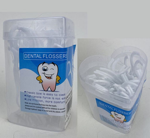 Флосстик ,зубная нить+зубочистка 30шт(сердце) - Buro фото 3