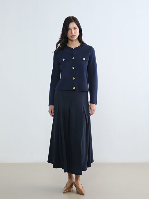 Bisiklet Yaka Kad?n Triko H?rka