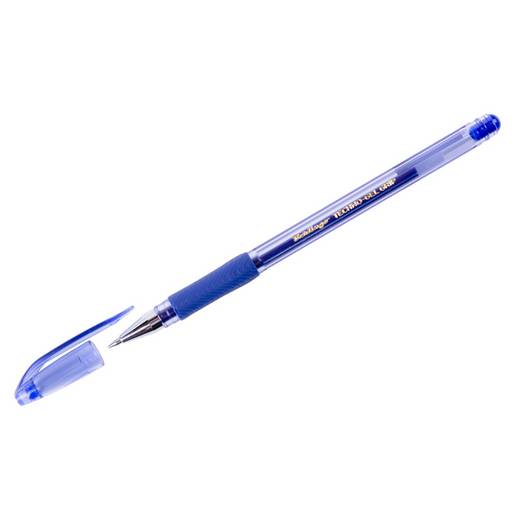 Ручка гелевая Berlingo "Techno-Gel Grip" (CGp_50902) синяя, игольчатый стержень 0.5мм., Корея