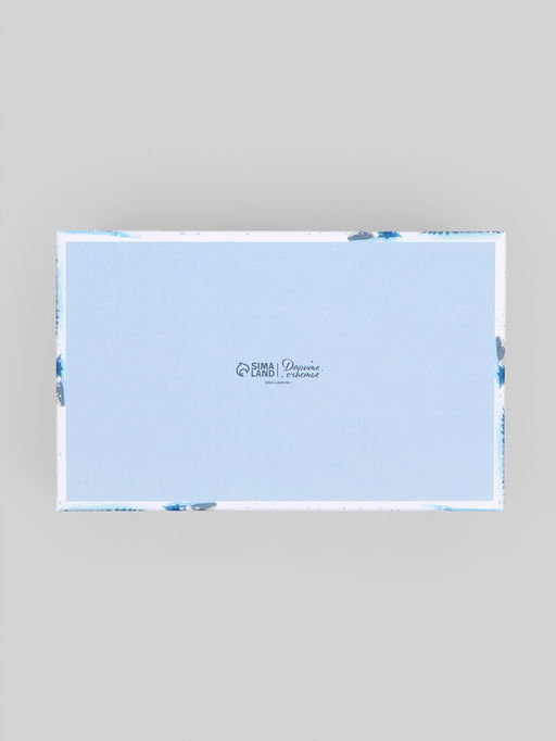 Коробки подарочные новогодние набор 10 в 1 «Новогодние каникулы», 32.5×20×12.5 - 12×7×4 см