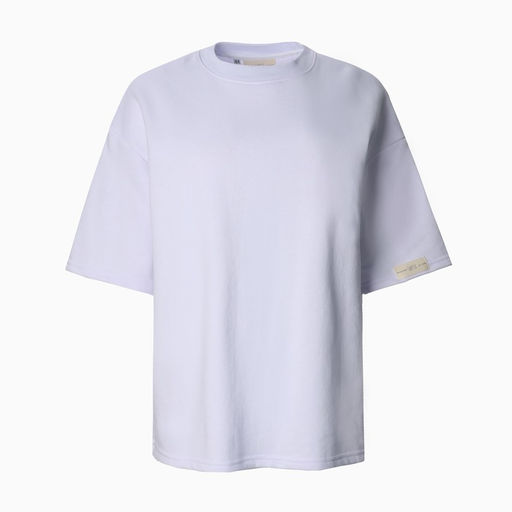 Футболка с нашивкой женская MIST Base, белая, размер 42