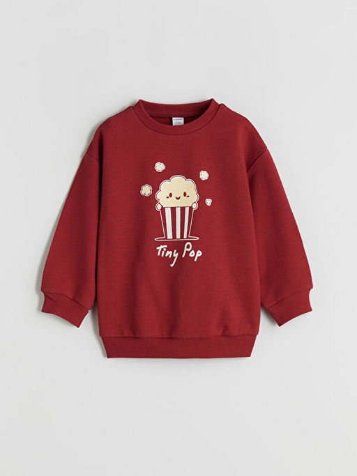 Bisiklet Yaka Erkek ?ocuk Sweatshirt ve E?ofman Alt