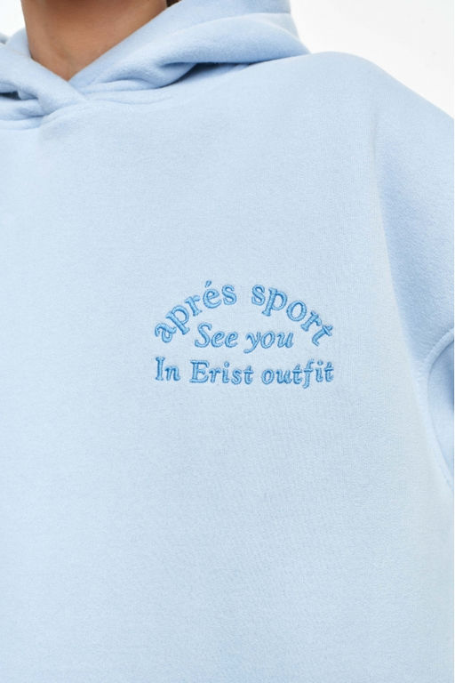 Худи Apres sport Blue - Erist store фото 4