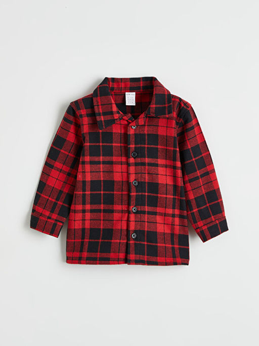 Ekose Erkek Bebek G?mlek ve Pantolon