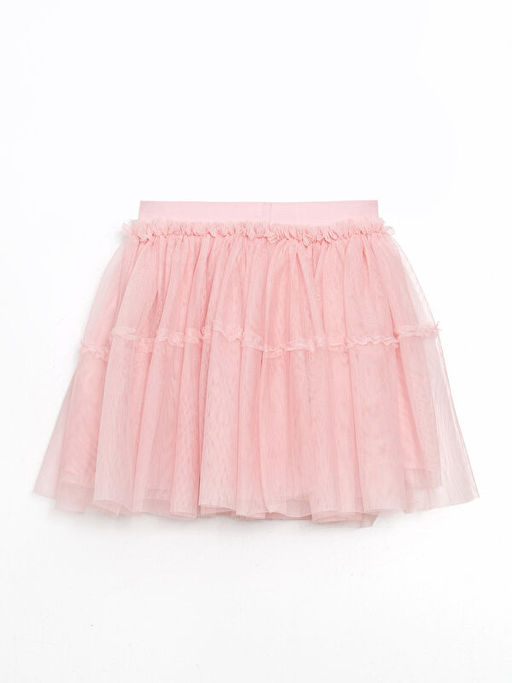 Beli Lastikli K?z ?ocuk T?t?l? Etek