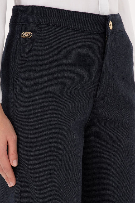 Kad_n Lacivert Kanvas Pantolon - U.s. polo assn фото 5