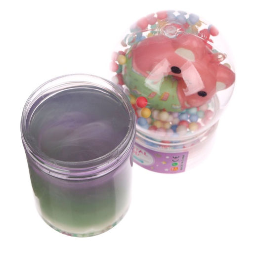 Лизун - слайм с игрушкой, цвета МИКС