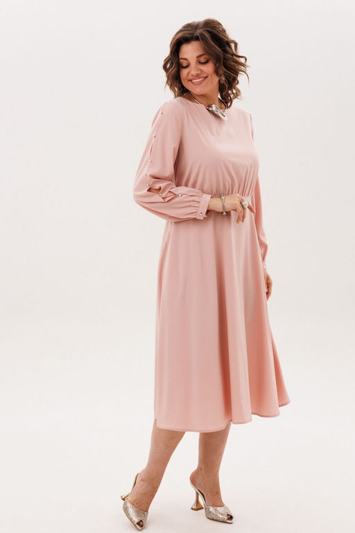 Платье ANELLI 1836 дымчатая роза фото 6