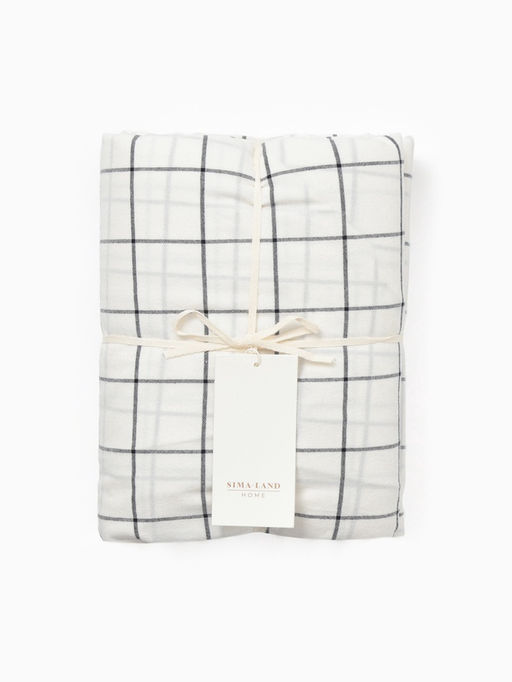 Простыня на резинке 1.5-спальная SL Home Cotton, 140200+30 см, жатый хлопок - Sima-land home фото 15