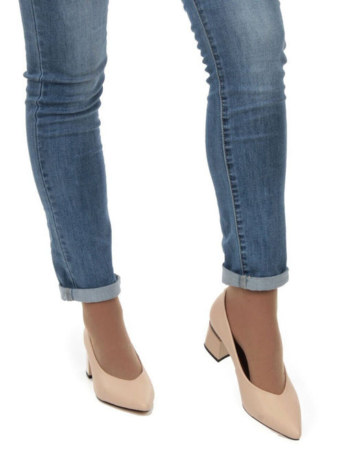 06-P9202-2 BEIGE Туфли женские (натуральная кожа) - No name фото 3