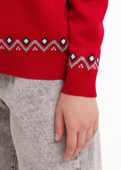 Джемпер Вязанка НГ - Clever wear фото 4