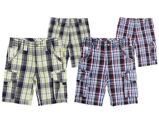 CRB wear/CK 7T023 Шорты для мальчика, голубой серый/Ex.Cherubino  фото 2