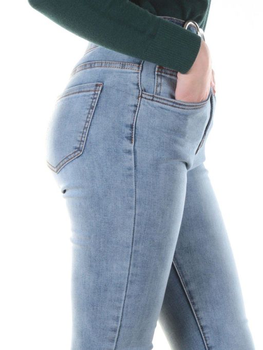 0012 Джинсы женские зауженные YTD JEANS - Фабричный китай фото 5