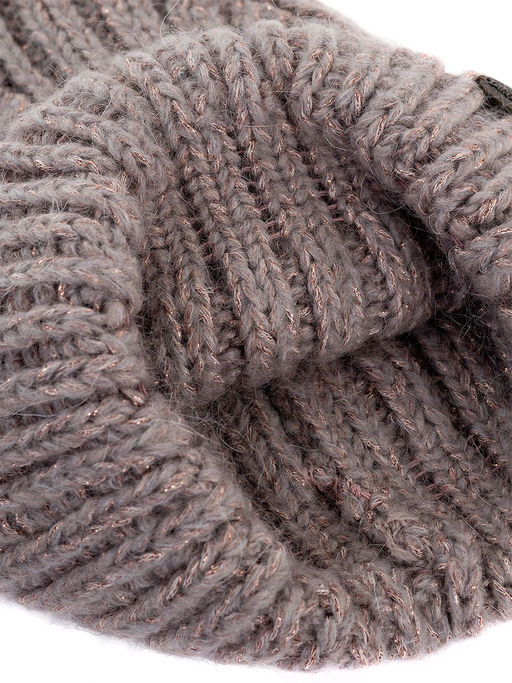 Шапка жен. мох+шерсть+виск+люр LB-BR55034 dirty pink - Labbra фото 8