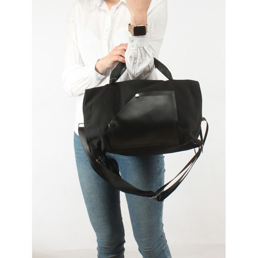 Сумка-рюкзак жен текстиль MC-8083, 1отдел, плечевой ремень, черный 254946