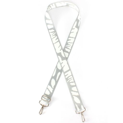 Плечевой ремень (стропа) ADEL-239/регулируемый, макс длина 150см, крылья серый/белый mpl-fbo 251123 - Adelia фото 2