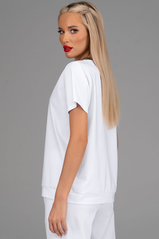 Футболка Анисия (хаки) - Эльза фото 7