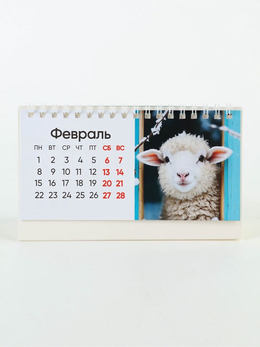 Цена за 2 шт. Календарь 2027, настольный домик фотореал 16×10.5 см