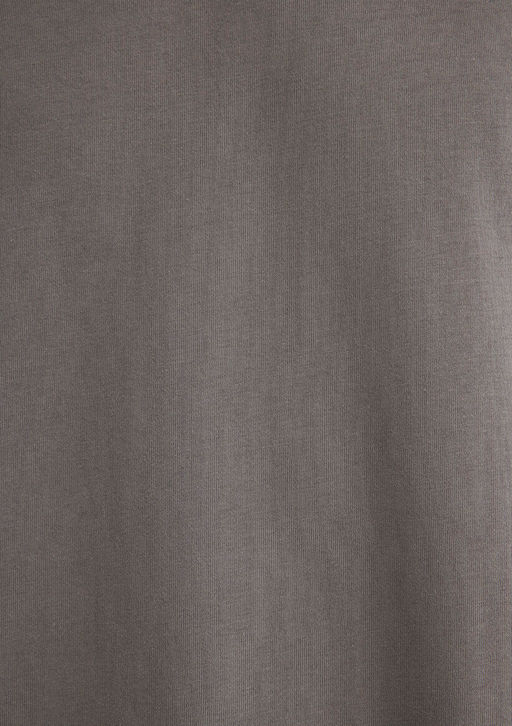Etiket Detayl? Gri Basic Tisort - Mavi фото 7