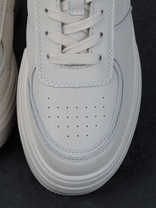 05-PDA157-2 BEIGE Кроссовки женские (натуральная кожа) - Фабричный китай фото 12