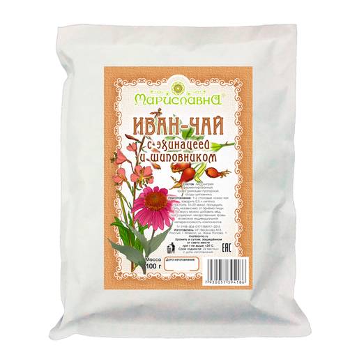 Иван-чай "С эхинацеей и шиповником"