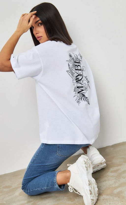 Футболка P412-067-818 white - Fine joyce фото 7