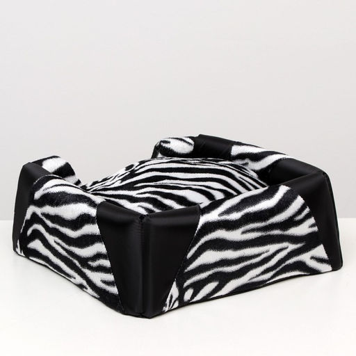 Дом-трансформер трапеция 43 х 43 х 34 см, расцветка зебра - Simaland фото 7