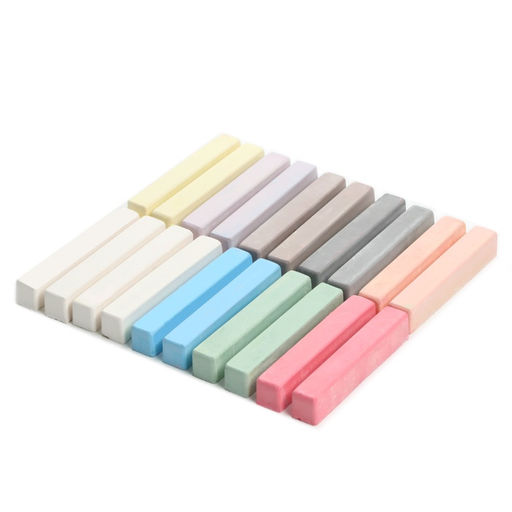 Цена за 2 шт. Мелки цветные школьные, набор 20 шт. «Щенячий патруль», прямоугольные