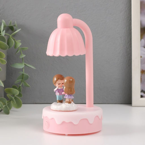 Фигурка светящаяся Парочка малышей тянутся друг к другу, 8?8?16 см, МИКС