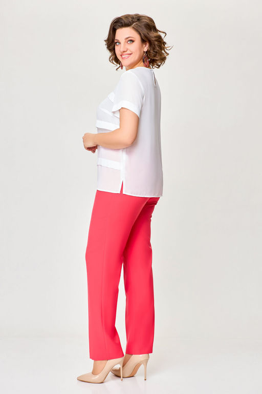 Блуза Swallow 803.2 черный+серебряный узор фото 431