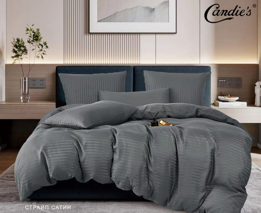 КПБ Candies Страйп сатин (узкая полоска) CANSSY007 2 спальный
