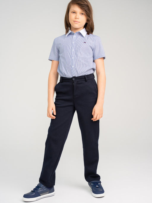 22317104 Сорочка текстильная для мальчиков (regular fit) - Playtoday фото 3