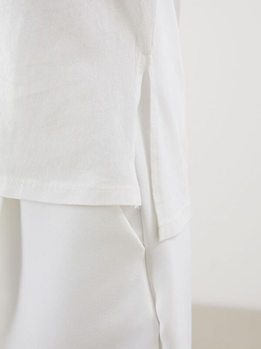 Bisiklet Yaka Bask?l? Kad?n Ti??rt