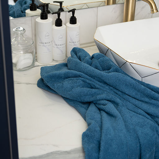 Набор махровых полотенец GINZA 2 шт. (50х90 - 1 шт., 70х140 - 1шт.), 100% хлопок, 450 гр./кв.м., Кэмел - Традиция фото 64