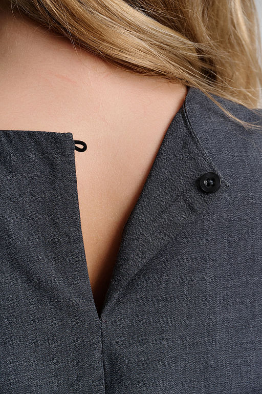 GWDJ7147 Платье для девочек - Pelican фото 5