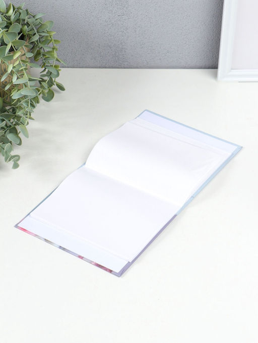 Фотоальбом на 40 фото 10х15 см "Сердце и бабочки с розами" в коробке 4,5х14х17 см