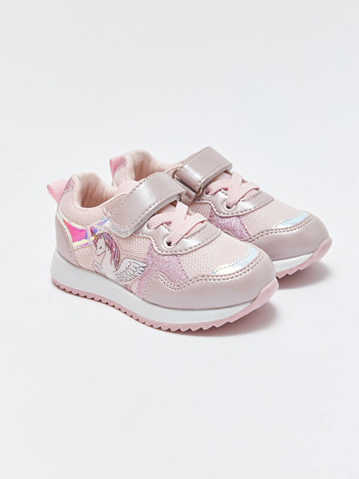 C?rt C?rtl? Bask?l? K?z Bebek Spor Ayakkab? - Waikiki фото 3