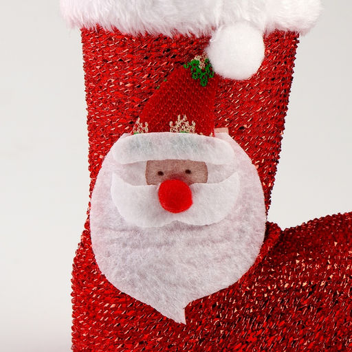 Конфетница «Сапожок», красная