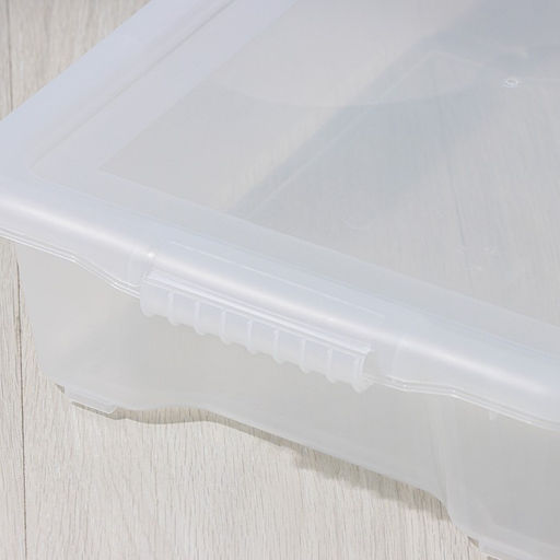 Контейнер для хранения с крышкой Porter, 8 л, 42.7×31.5×11.1 см, прозрачный