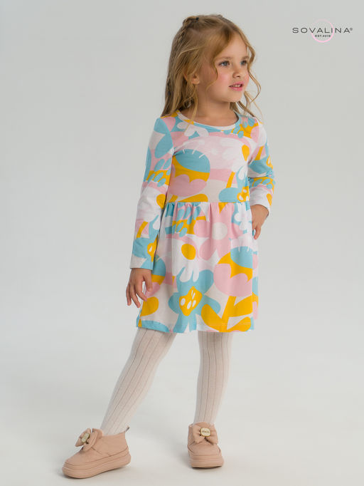 Платье Эля зефирные ромашки - Sovalina фото 14