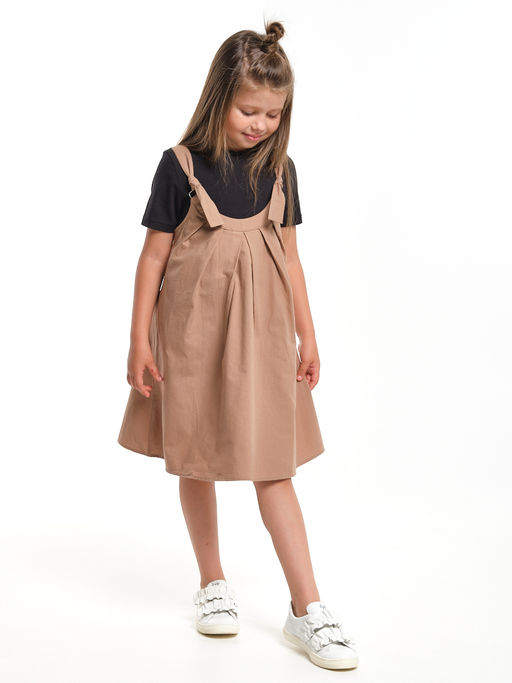 Комплект для девочки UD 7945/7946 черный/коричневый - Mini maxi фото 10