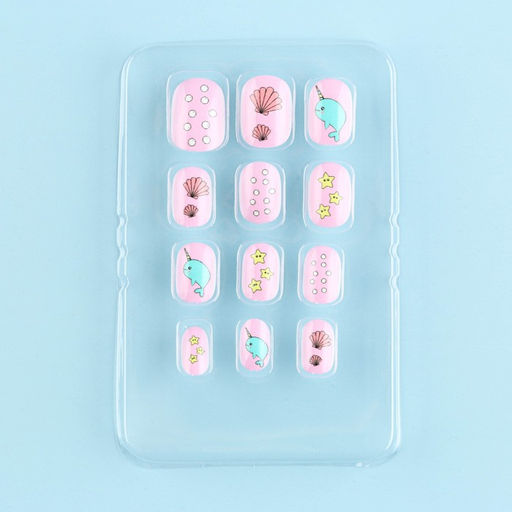 Детские накладные ногти Mermaid Dream, 12 шт.