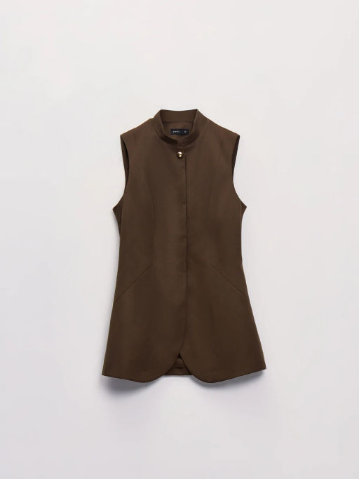 Приталенный жилет женский ZR2608032515-192 / Zarina  фото 8