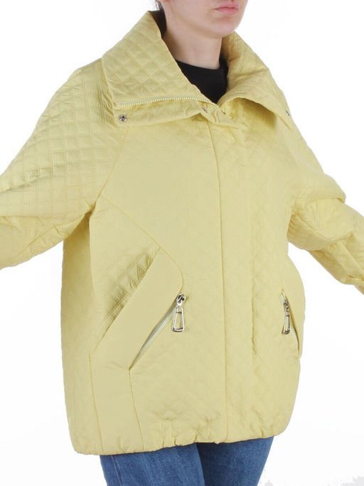 BM8819 YELLOW Куртка демисезонная женская (50 гр. синтепон)