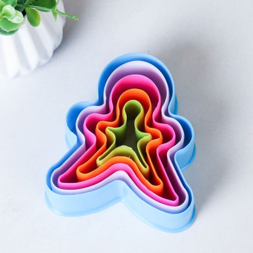 Форма для печенья 5 предметов / FG-826 /уп 144/ - Галеонтрейд фото 2