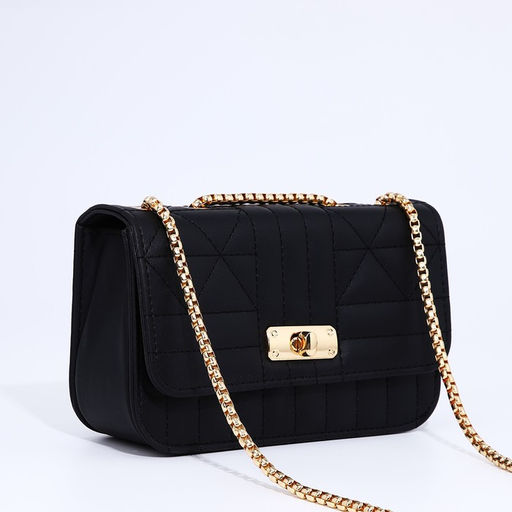 Сумка-мессенджер на клапане, цвет чёрный - Simaland фото 5