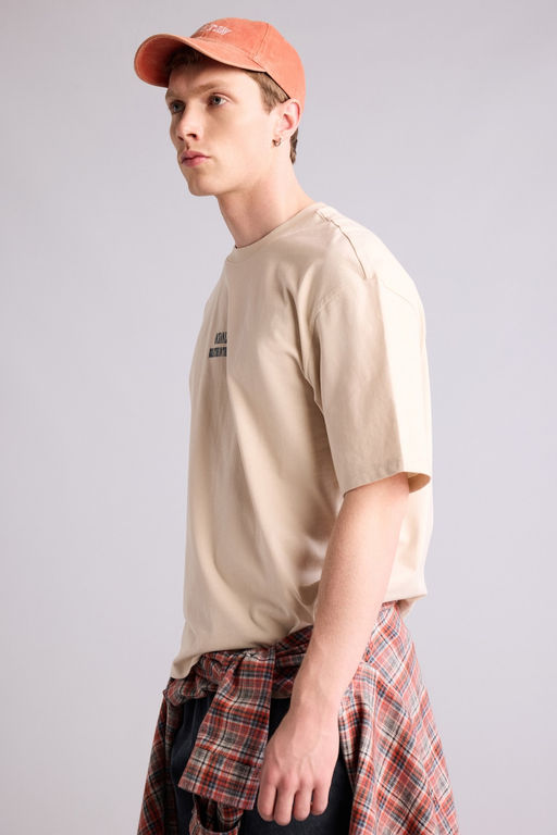 %100 Pamuk Boxy Fit S_rt Bask_l_ Ti__rt - Defacto фото 3